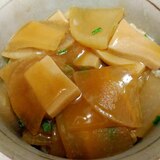 高野豆腐と大根の旨煮丼